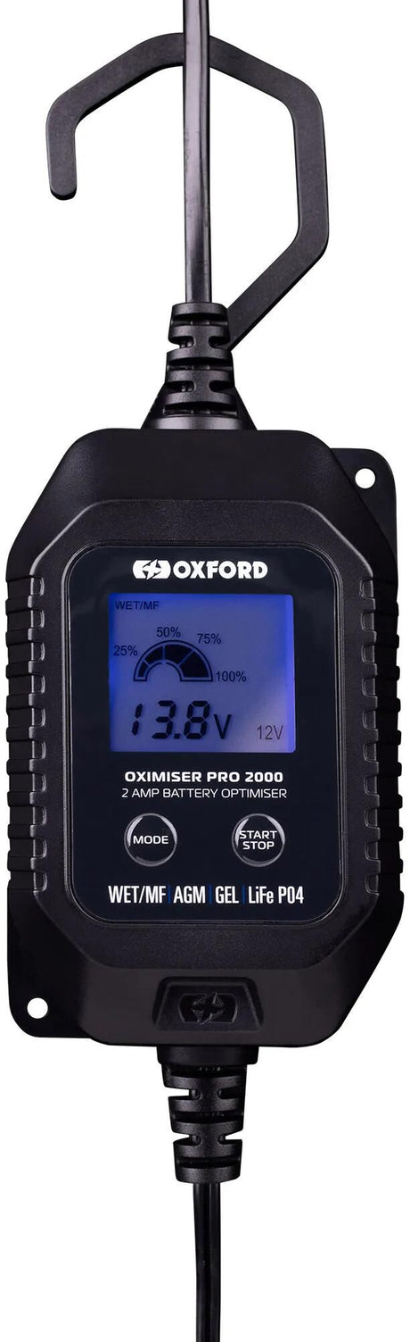 Oxford Batterieladegerät Oximizer Pro 2000. Batterieladegerät Oximizer Pro 2000