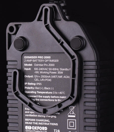 Oxford Batterieladegerät Oximizer Pro 2000. Batterieladegerät Oximizer Pro 2000