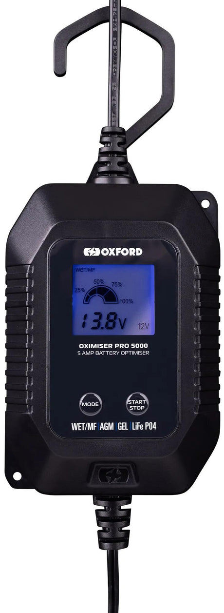 Oxford Oximizer Pro 5000 Batterieladegerät vom Batterieladegerät Oximiser Pro 5000