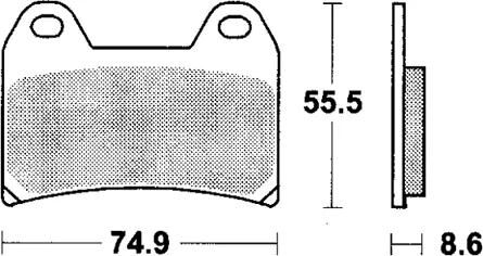 TRW Bremsbeläge MCB 683 Bremsbelag MCB 683 Bio-Standard