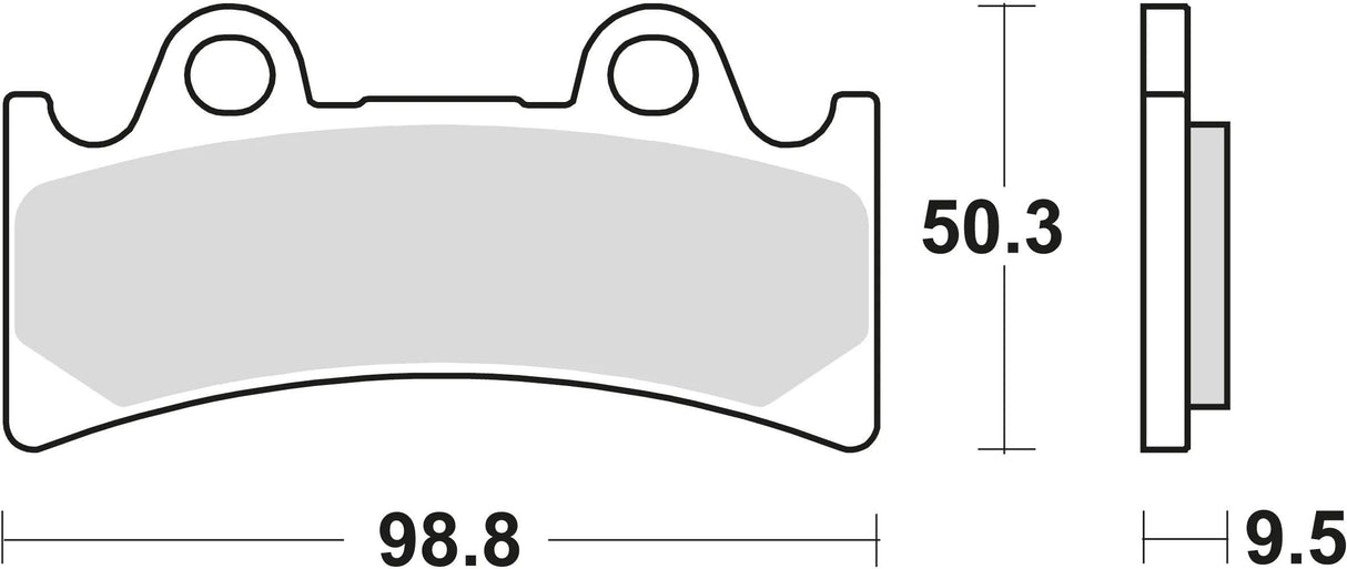 TRW Bremsbeläge MCB 656 Bremsbelag MCB 656 SV Sintermetall