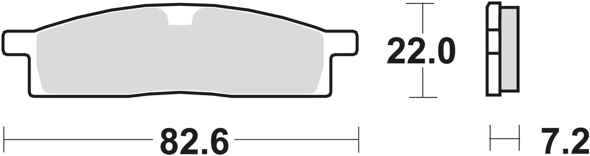 TRW Bremsbeläge MCB 558 Bremsbelag MCB 558 Si Sintermetall