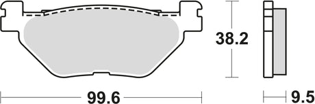 TRW Bremsbeläge MCB 731 Bremsbelag MCB 731 SH Sintermetall