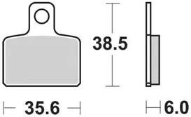 TRW Bremsbeläge MCB 767 Bremsbelag MCB 767 Bio-Standard