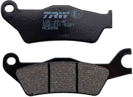 TRW Bremsbeläge MCB 896 Bremsbelag MCB 896 organisch