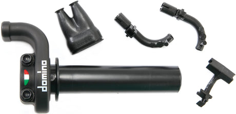 Domino Gasdrehgriffhalterung kre03 . Gasgriffe Alu SW 2-zug KR03