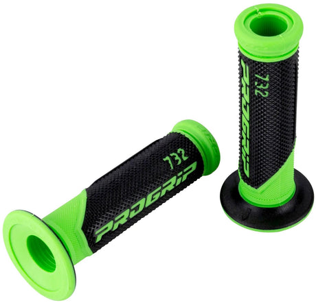 Progrip-Griff 732 Mod. 18 Gummigriff 732 gn sw 125mm offen.fluo
