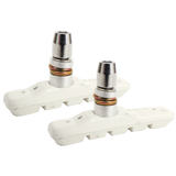 Kantenbremsblock Set V-Brems 72mm Weiß