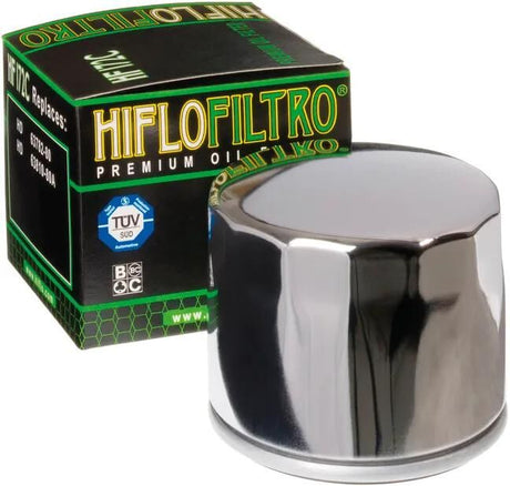 Hiflofiltro Ölfilter Ölfilter HF-172c Chrom