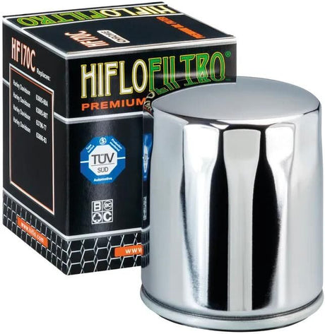 Hiflofiltro Ölfilter Ölfilter HF-170c Chrom