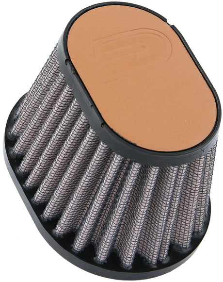 DNA Sportluftfilter Lederoberteil Sportluftfilter 100 x 75 mm braun