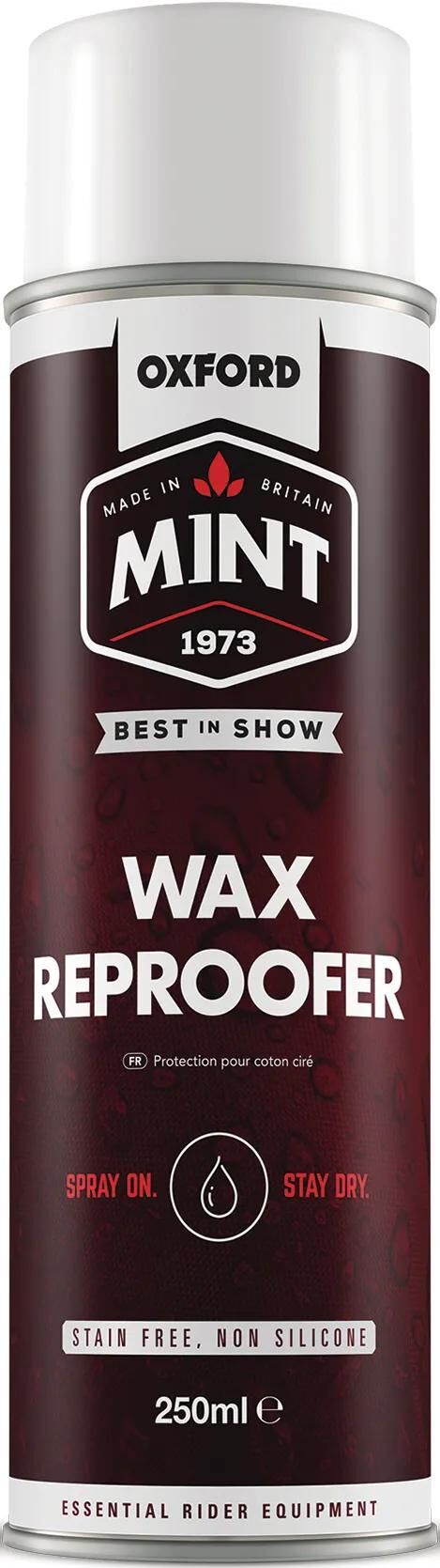Mint Oxford Imprägnierspray Wachs Baumwolle Imprägnierwachs Spray Oxford 250 ml