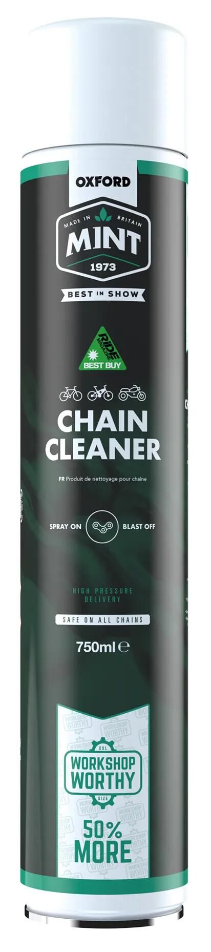 Mint-Kettenreiniger, Oxford-Kettenreiniger. Kettenreiniger Oxford 750 ml