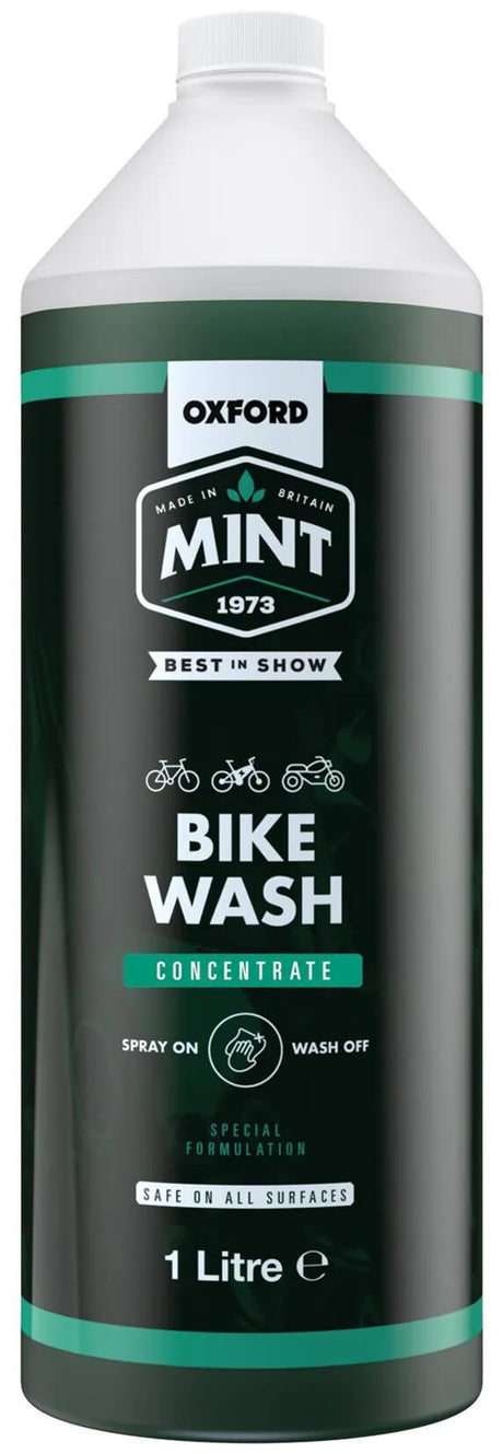 Mint-Reinigerkonzentrat Oxford-Fahrradwaschkonzentrat. Motorradreinigerkonzentrat 1l OC102