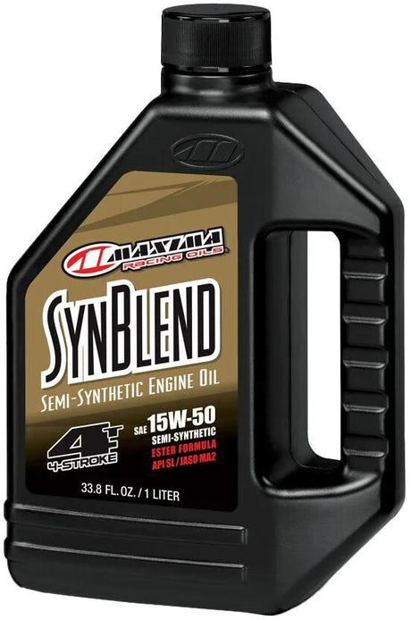 Maxima Rennöle Motoröl Syn Scheinwerfer Ester 4t. Motoröl Maxima Syn Blend Ester 4t 15w-50 1l