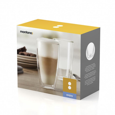 Montana Becher Enjoy doppelwandiges 2er-Set 330ml