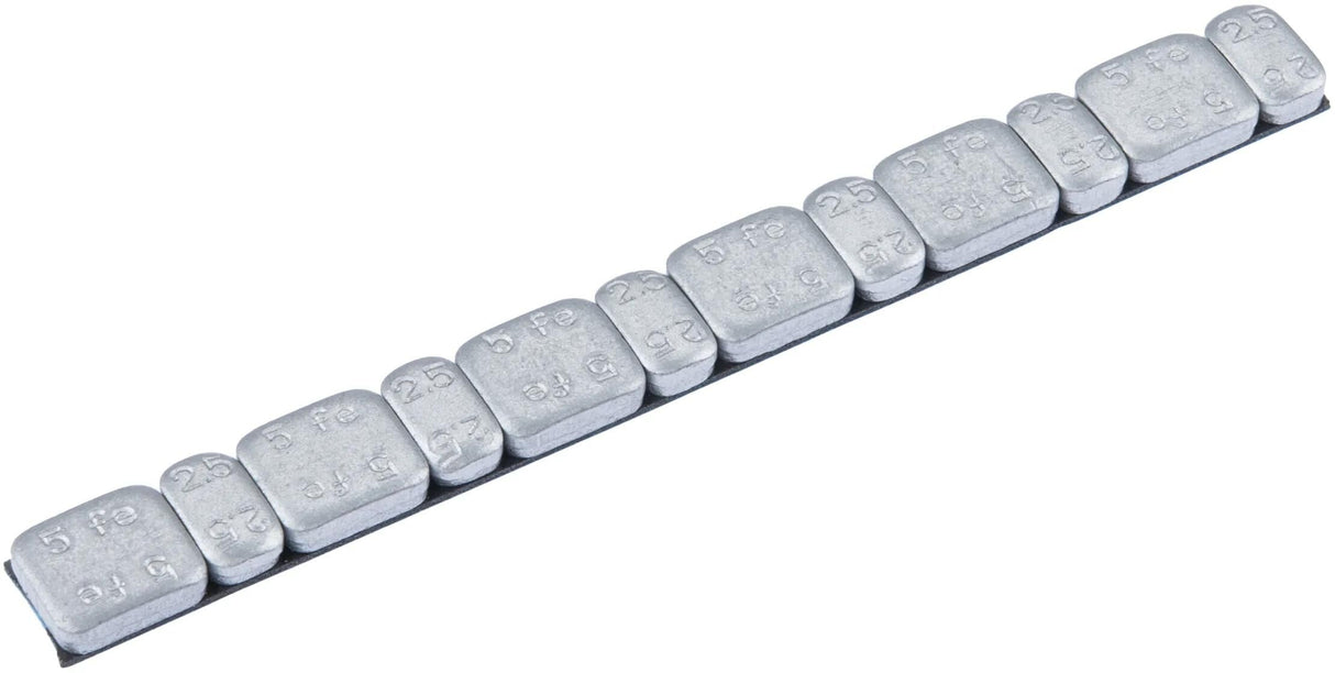 In Kürze erhältlich: Klebegewichte, Klebegewichtsstreifen, 45 Stück, 6 x 5 g, 6 x 2,5 g