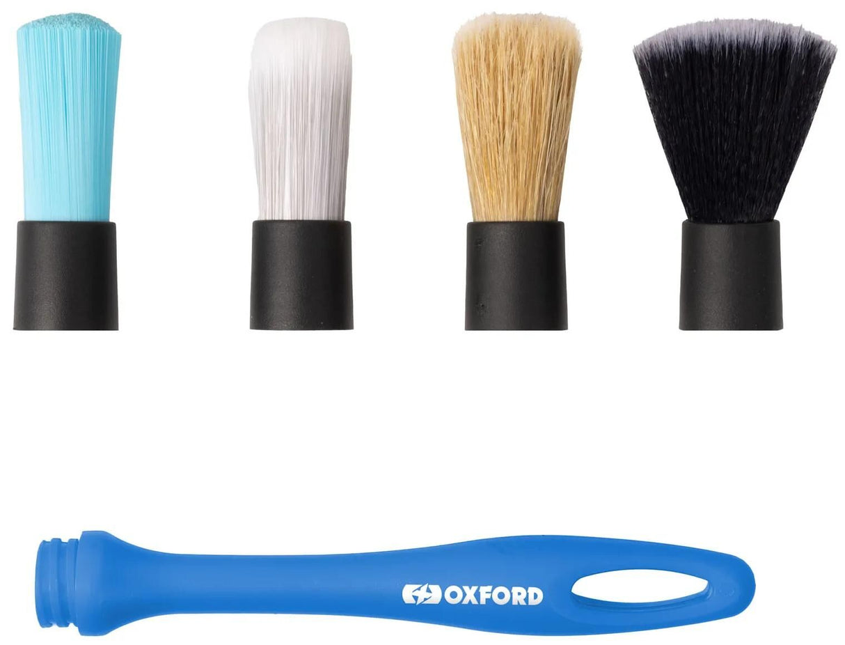 Oxford Waschbürstenset Detail 4-in-1 Detailbürstenset. Büroset 4in1 ox342