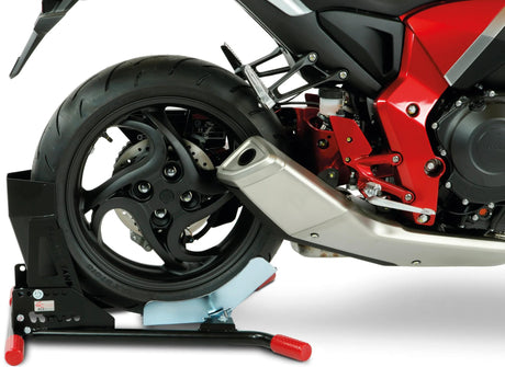 Acebikes Ace Bikes Vorderrad Motorhalterung Steadystand Motorradständer Mod. 180 stabiler Zustand