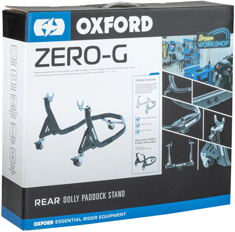 Zero-G-Dolly-Montagetest nach Oxford-Montagestandard. Ihr Rücken ist schwarz