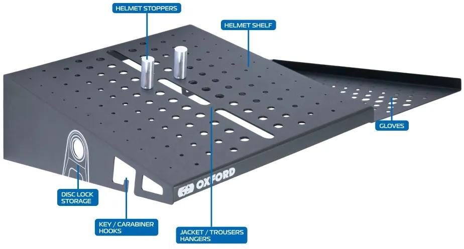 Oxford Gear Tidy Holder Bekleidungsdepot Zero-G Geartidy Schwarz