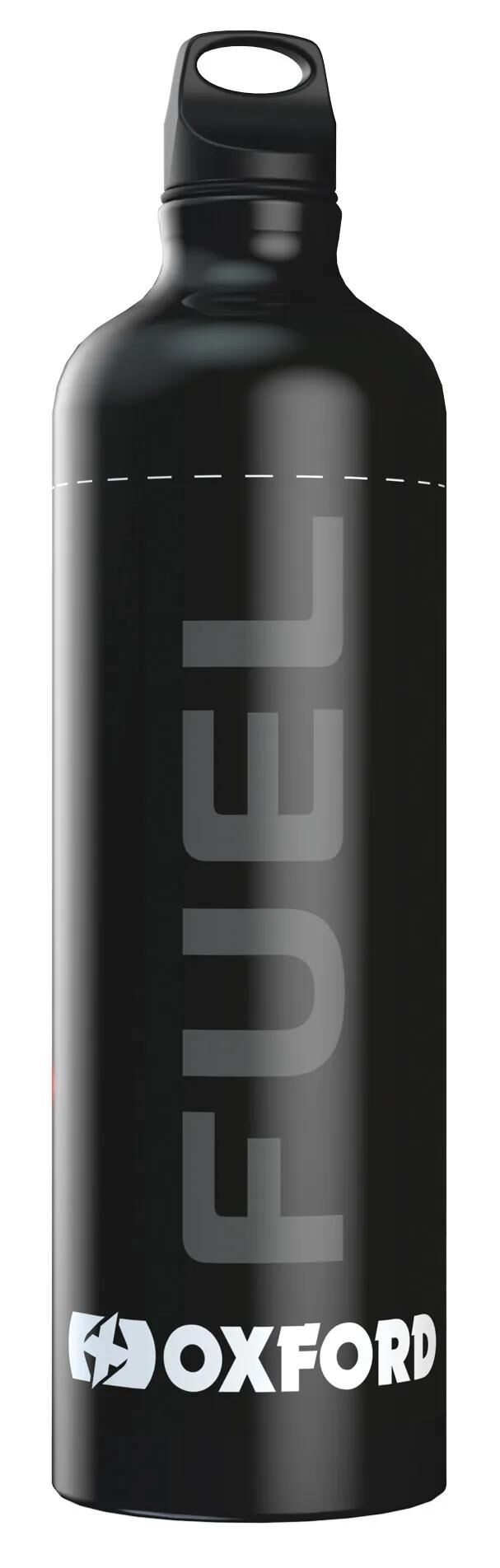Oxford Kraftstoffflasche Benzinflasche schwarz 1l Logo