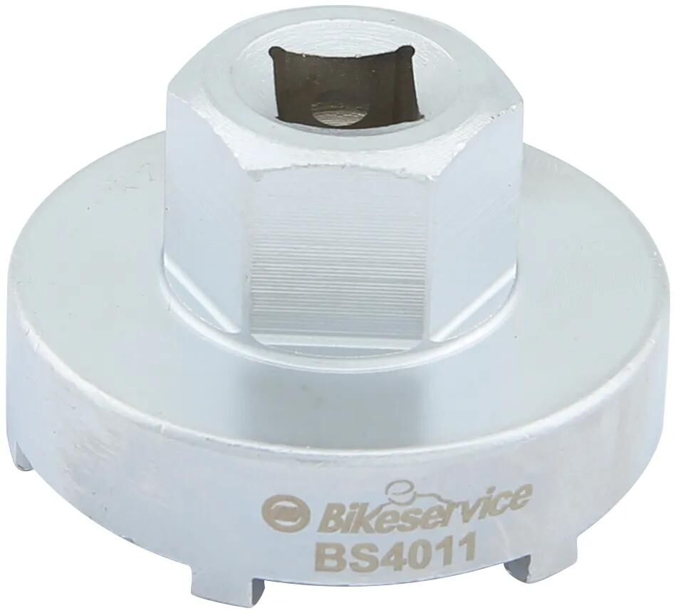 Bikeservice Kronenmutterschlüssel Schlüsselmutter BST 6pin 47mm