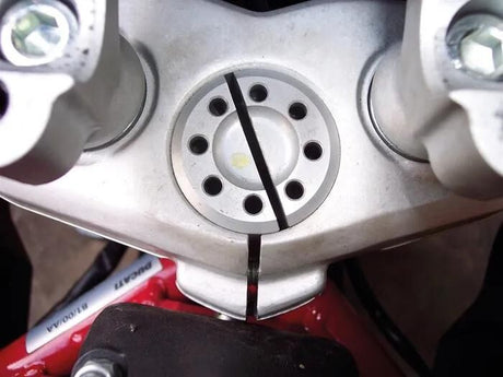 Bikeservice Kronenschlüssel-Schlüsselmutter BST 27mm 4-polig