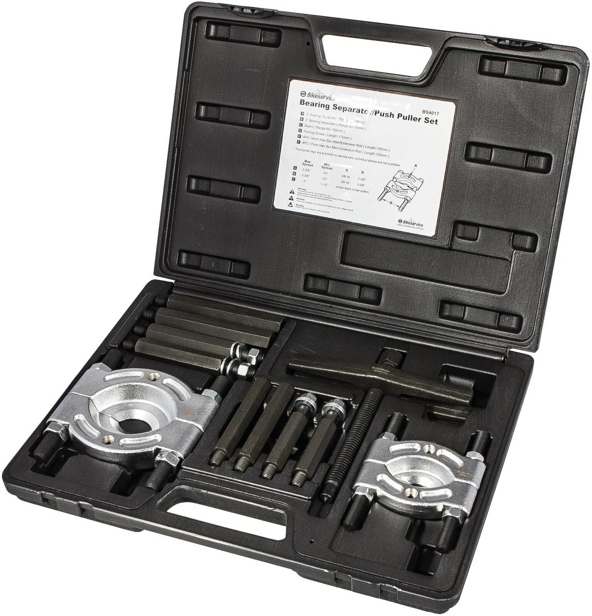Bikeservice Traktor-Set Abzug Uni BST 11tlg