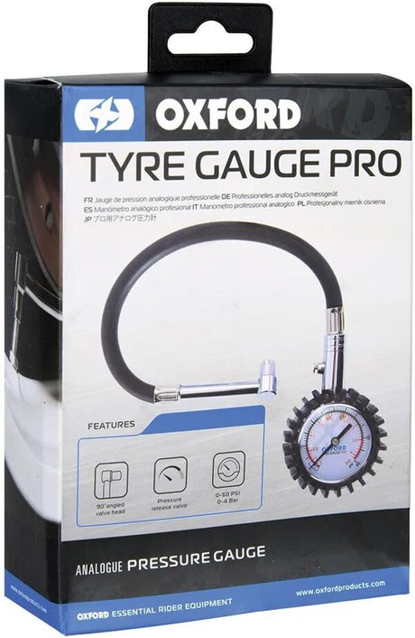 Oxford Reifenfüll- und Messgerät Pro Tire Gauge OX750
