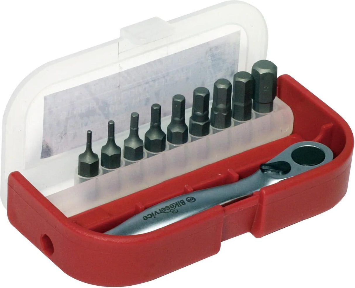 Bikeservice Bit-Set BS6006 Bitstz M Umschltknr BST 10tlg in6knt
