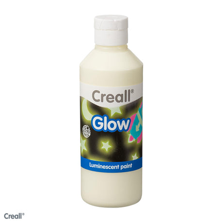 Creall Glow Leuchtfarbe 250 ml grün gelb
