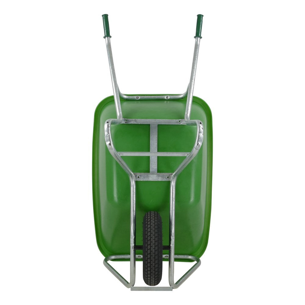 Fort Products Schubkarre F S 200l grün verzinkte Basis 1 Rad