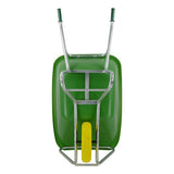 Fort Products Schubkarre F S 200l grün, Lieferung mit Rad