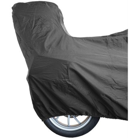 DS deckt Motorradabdeckung Alfa Topcase - groß - mit Kennzeichenfenster ab