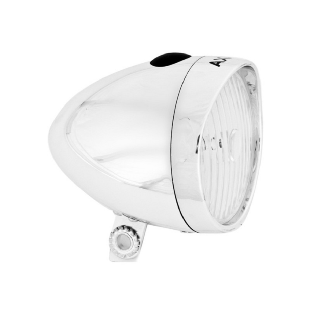 Axa Classic LED -Scheinwerfer Silber inkl. Batterien (Workshop -Verpackung)