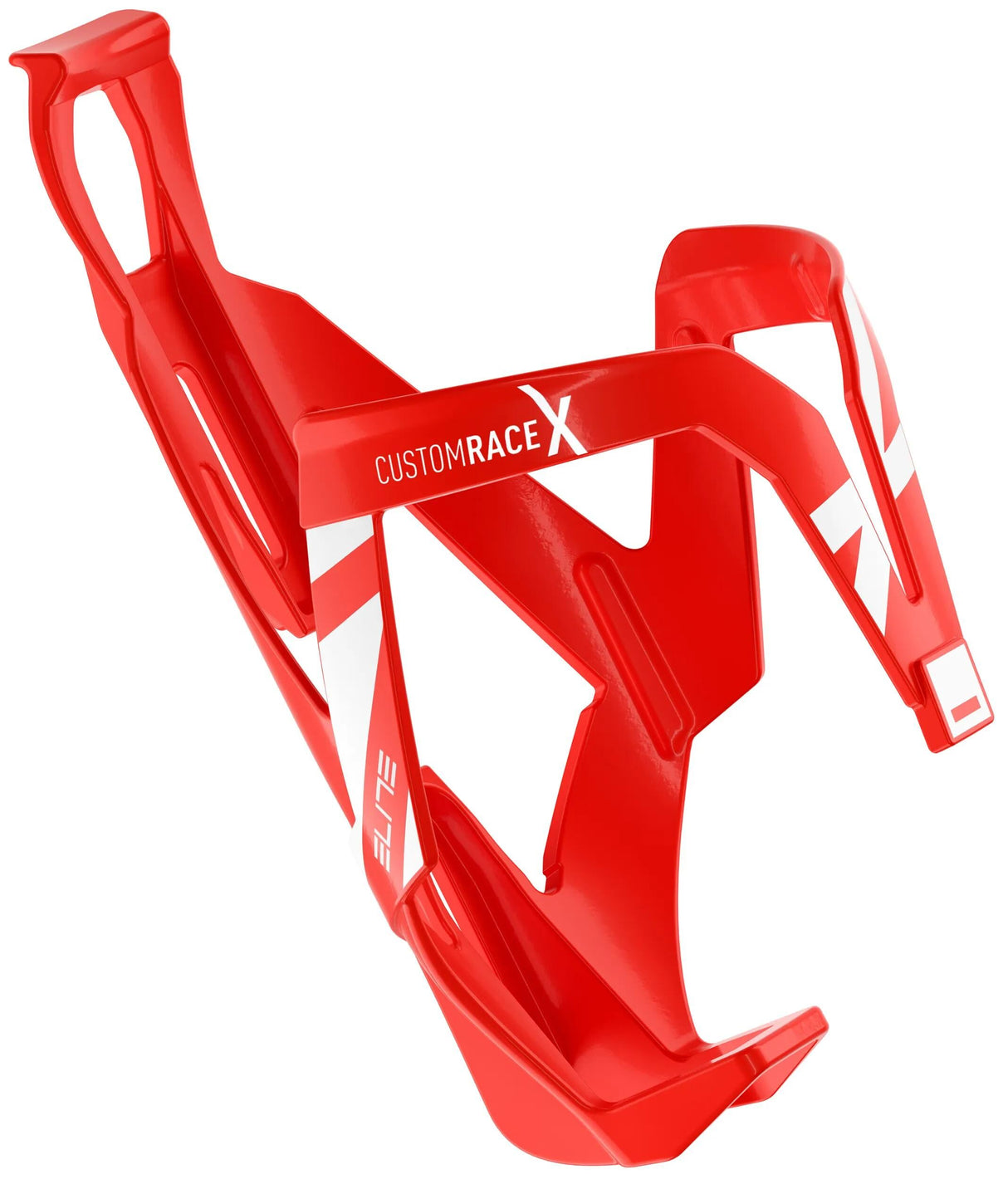 Elite Flaschenhalter Custom Race x glänzend rot weiß