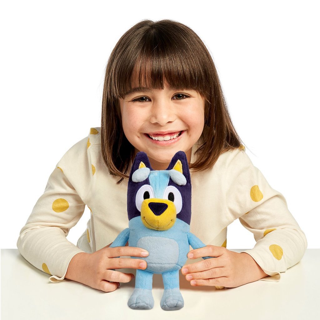Moose Toys blaues Plüsch-Kuscheltier, 20 cm