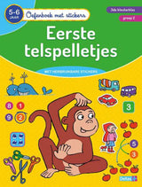 Deltas Übungsbuch mit Aufklebern – erstes Zählspiel