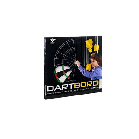 Engelhart Longfield doppelseitige Dartscheibe inklusive 6 Darts