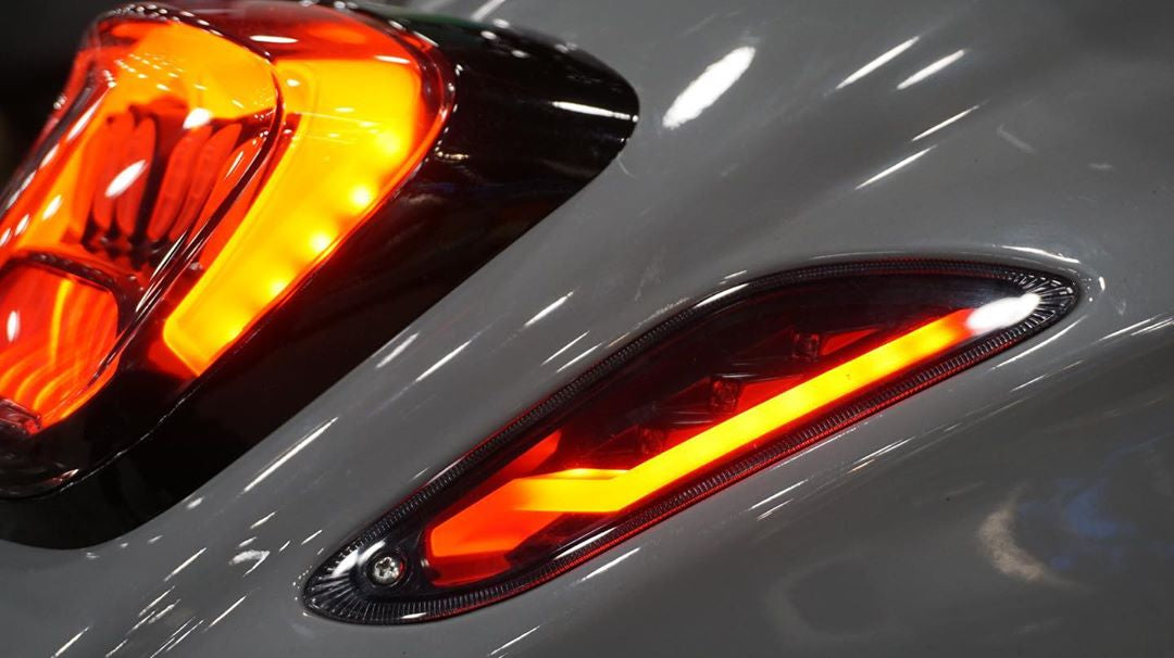 Level10 RAW Set hinter LED Rauch | Vespa Sprint Primavera