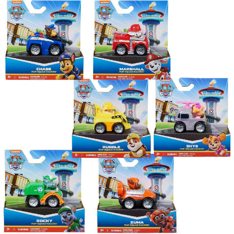 Spinmaster Paw Patrol Pup Squad Racer, sortiert