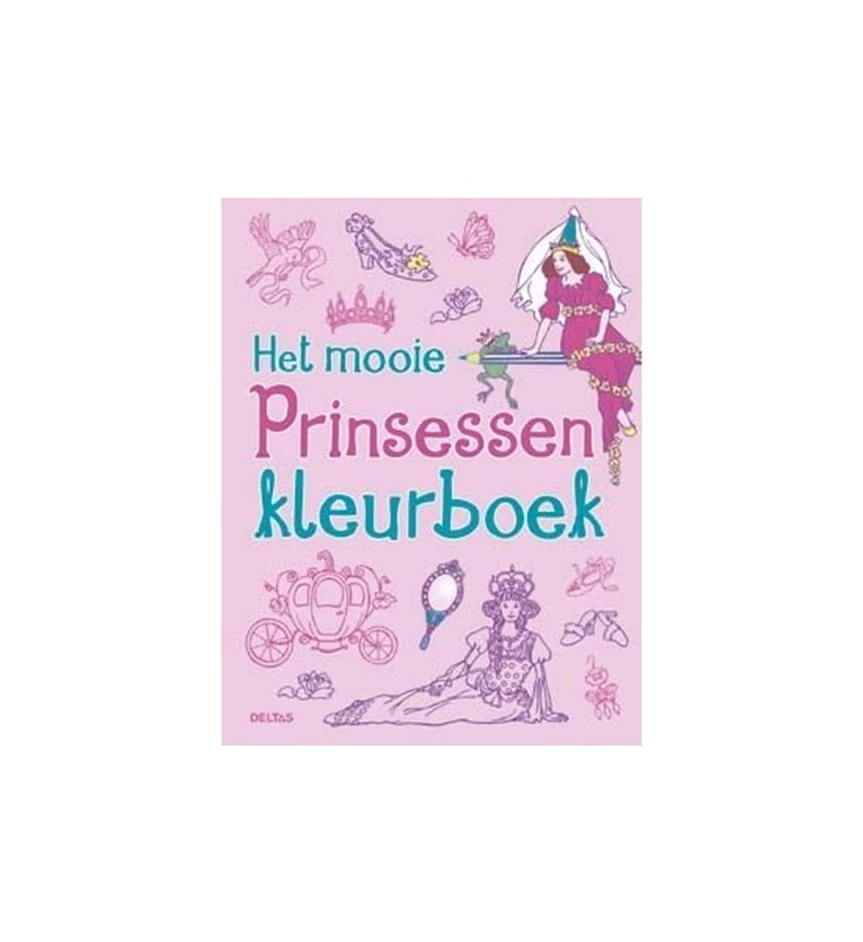 Das schöne Prinzessin Malbuchbuch