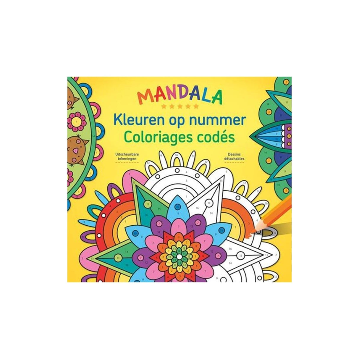 Deltas Mandala malen nach Zahlen