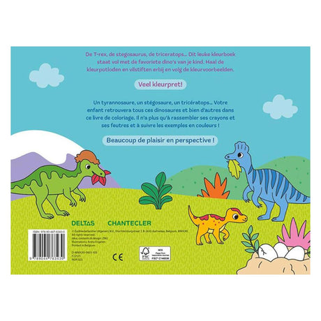 Deltas fröhliches Ausmalen – lustige Dinosaurier