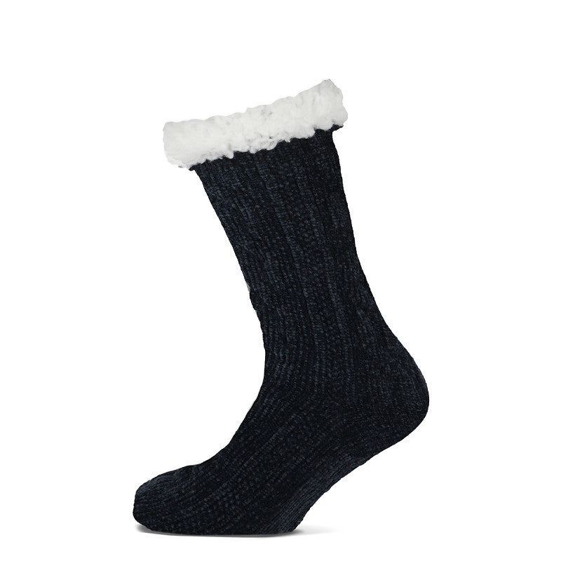 Producten homesocks basset chenille cable assortiment 30 paar