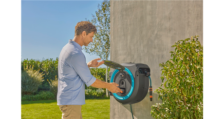 Gardena 40 m Wand-Snangenbox PowerRoll xxl