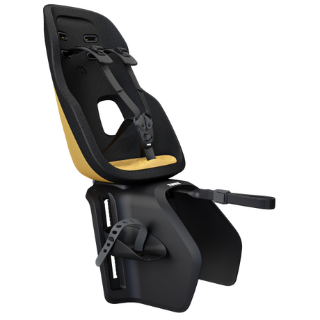 Thule Yepp Nexxt 2 Maxi – Fahrradsitz – Rücksitz – Gepäckträgermontage – brüniertes Gelb