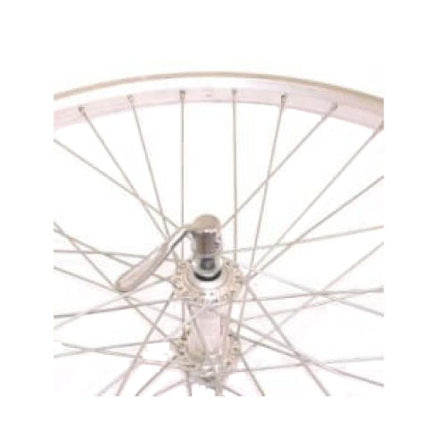 Sunrace Vorderrad 28 sp. Aluminium-Trek-Basic-Silber-Ausfallendennabe