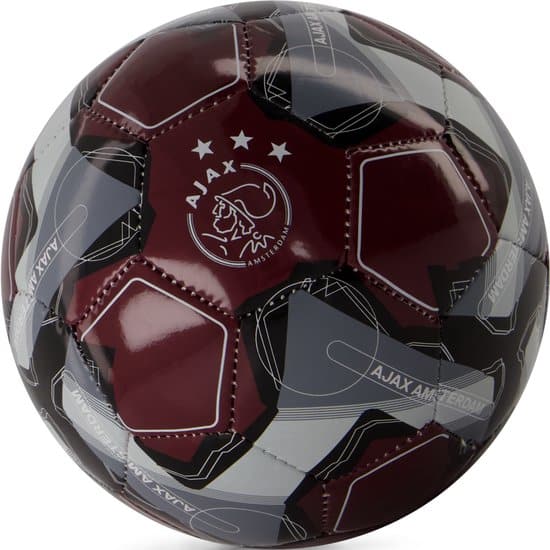 Intro Ajax Amsterdam Fußball Burgunderrot